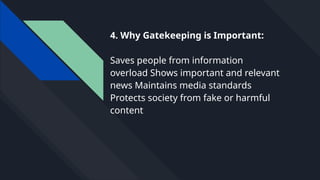 Gate Keeping Examples Understanding Gatekeeping Theory: How Media Controls Information Flow ...