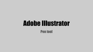 Adobe Illustrator
Pen tool
 
