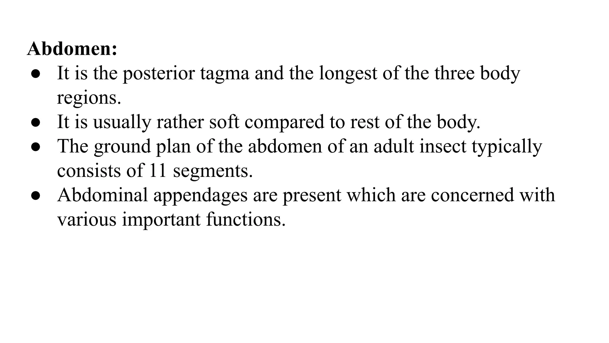 Insect morphology | PDF