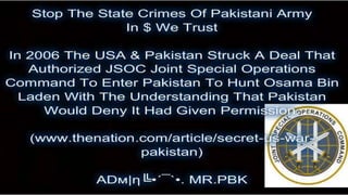 Crimes Of Pakistan Army Pt-8