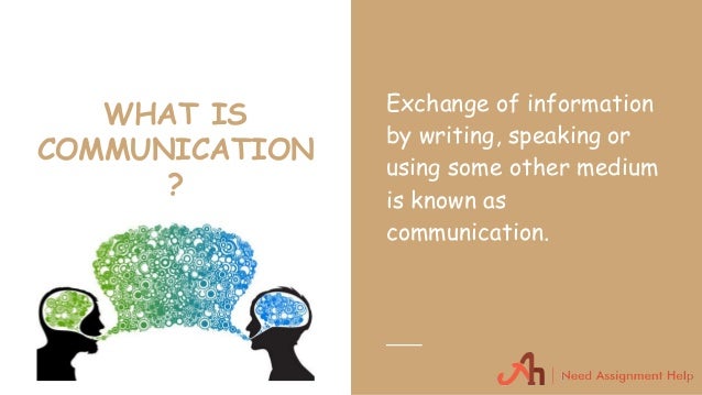 Communication skills homework picture