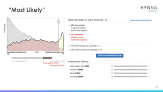43
“Most Likely”
 