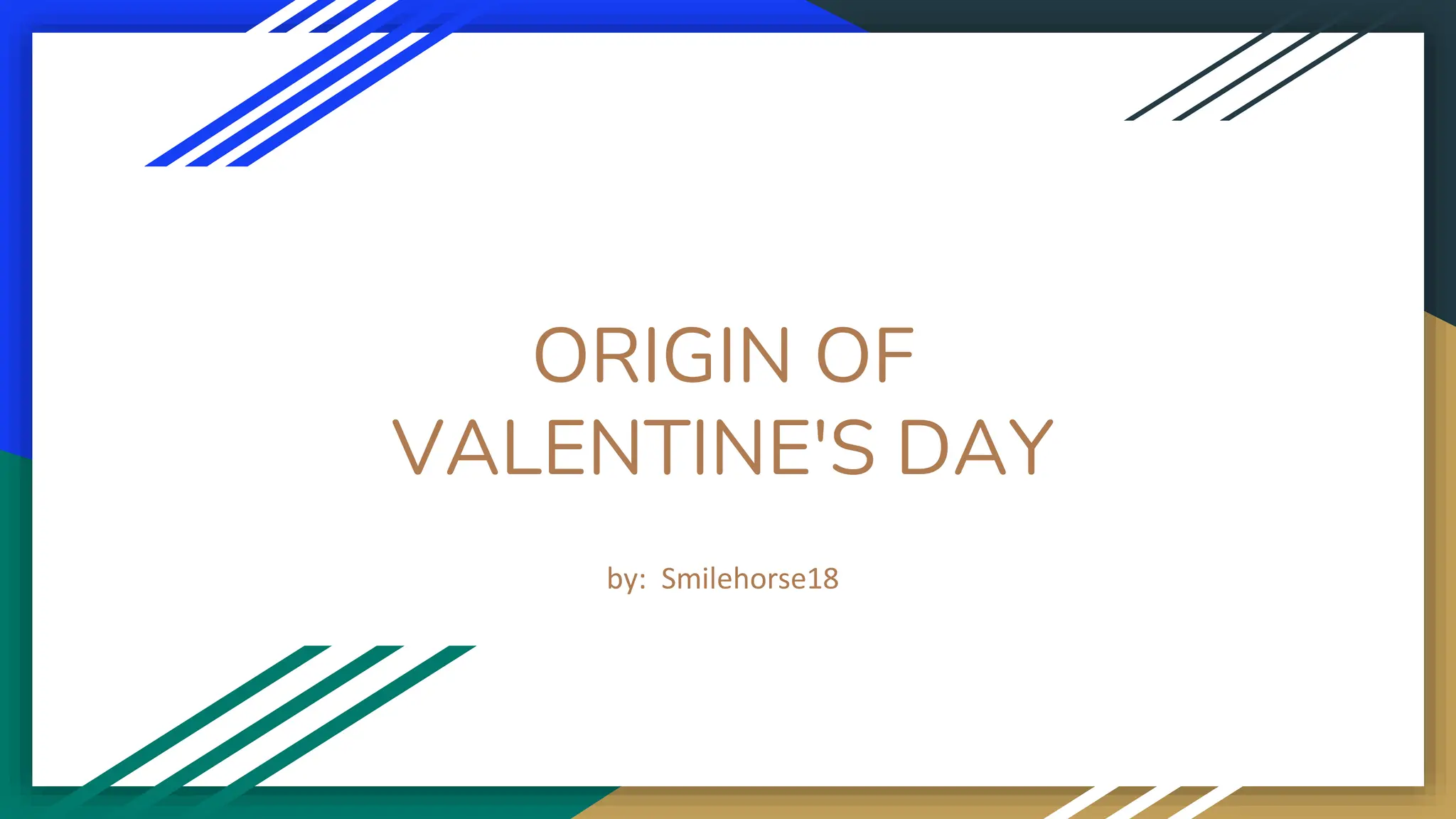 Origin of valentines day and who is saint valentine ppt