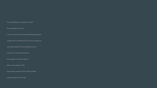 Can we build hardware as complex as the brain?
How complicated is our brain?
a neuron, or nerve cell, is the basic information processing unit
estimated to be on the order of 10 12 neurons in a human brain
many more synapses 10 14) connecting these neurons
cycle time: 10 -3 seconds (1 millisecond)
How complex can we make computers?
108 or more transistors per CPU
supercomputer: hundreds of CPUs, 1012 bits of RAM
cycle times: order of 10 - 9 seconds
 