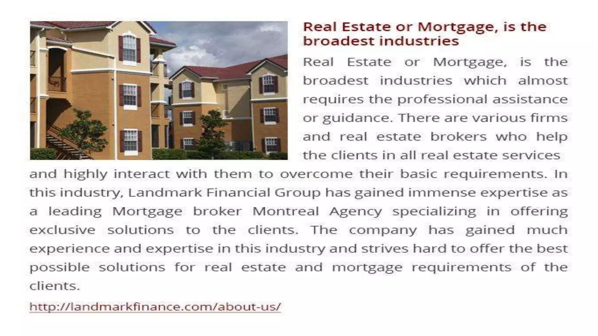 Mortgage Broker Montreal PPT