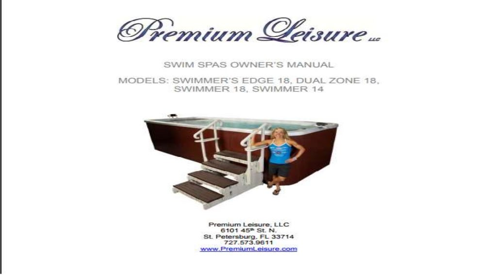 Blue Ridge Spas Manual