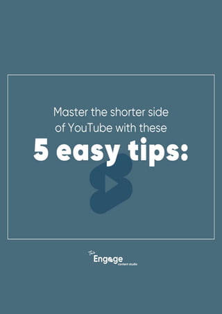 YouTube Publishes New Guide to Utilizing YouTube Shorts  PDF