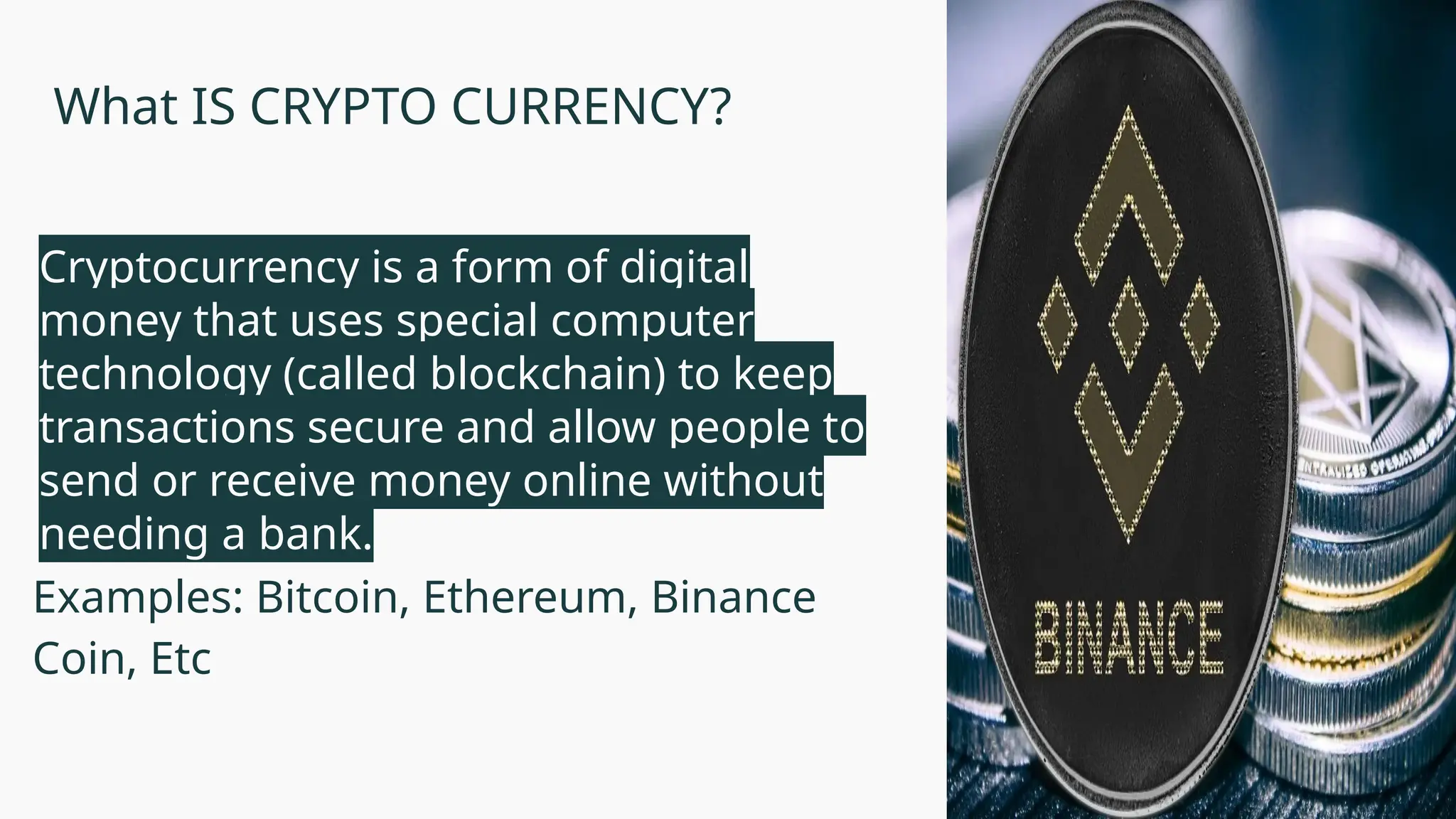 This presentation is about crypto currency | PPTX