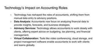 The Role of Technology in Modern Accounting | PDF