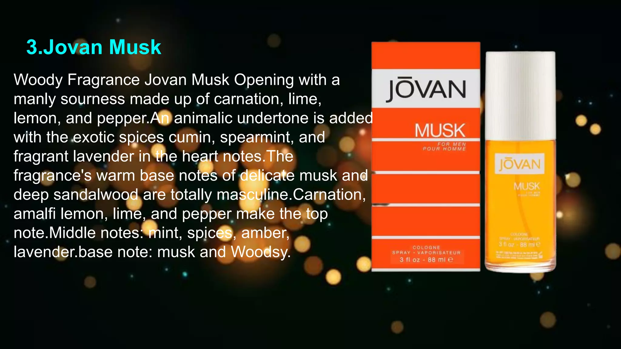 Best Jovan Perfumes | PPT