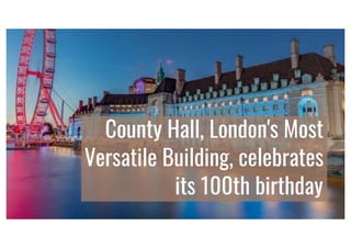 County Hall London