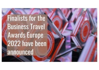 Business Travel Awards Europe 2022