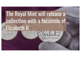 The Royal Mint will release a new collection