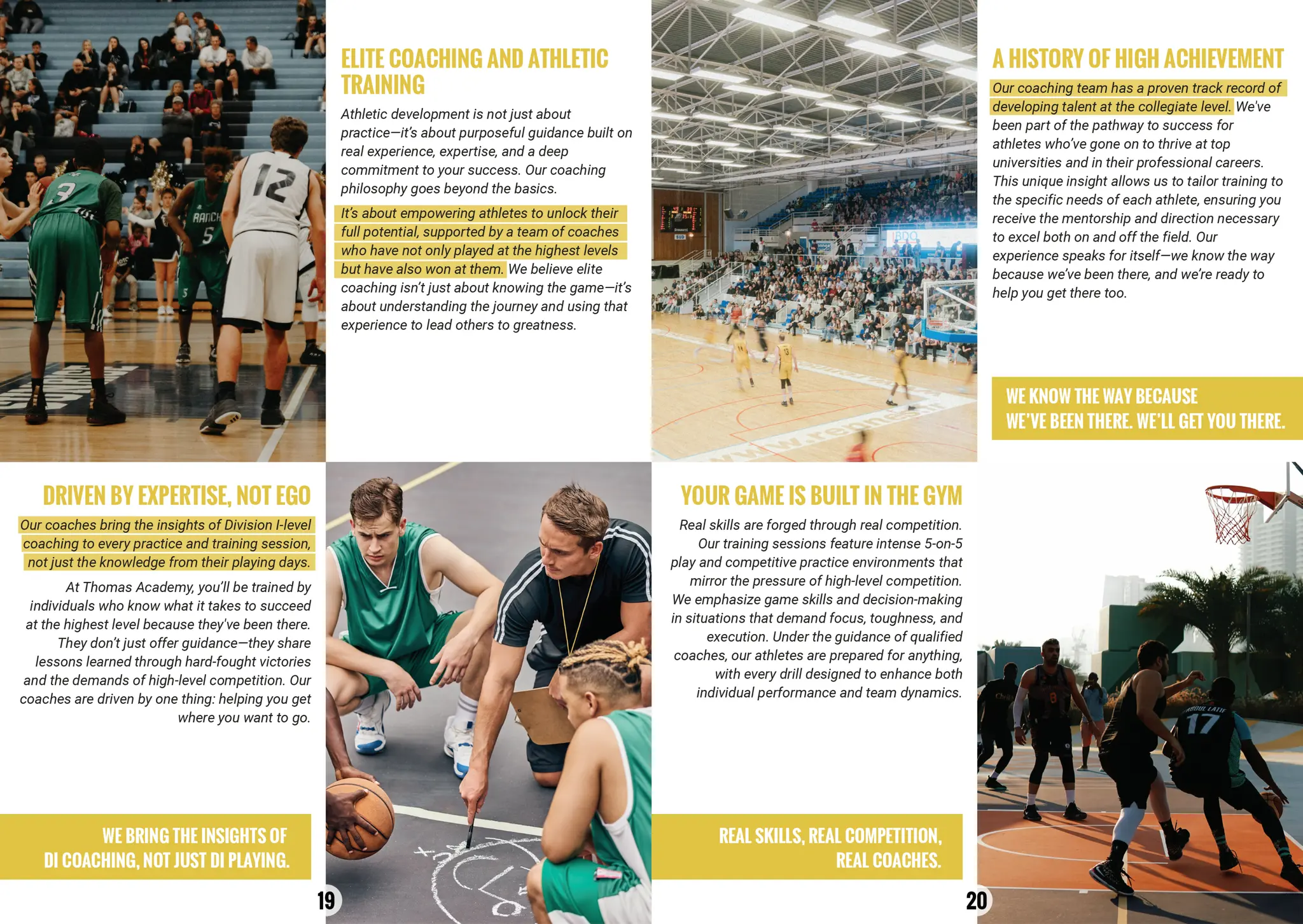 Thomas Academy Basketball Program Guide 2024