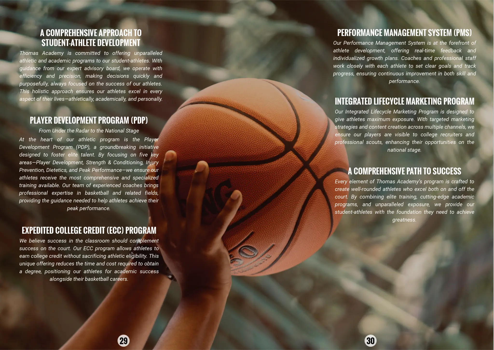Thomas Academy Basketball Program Guide 2024