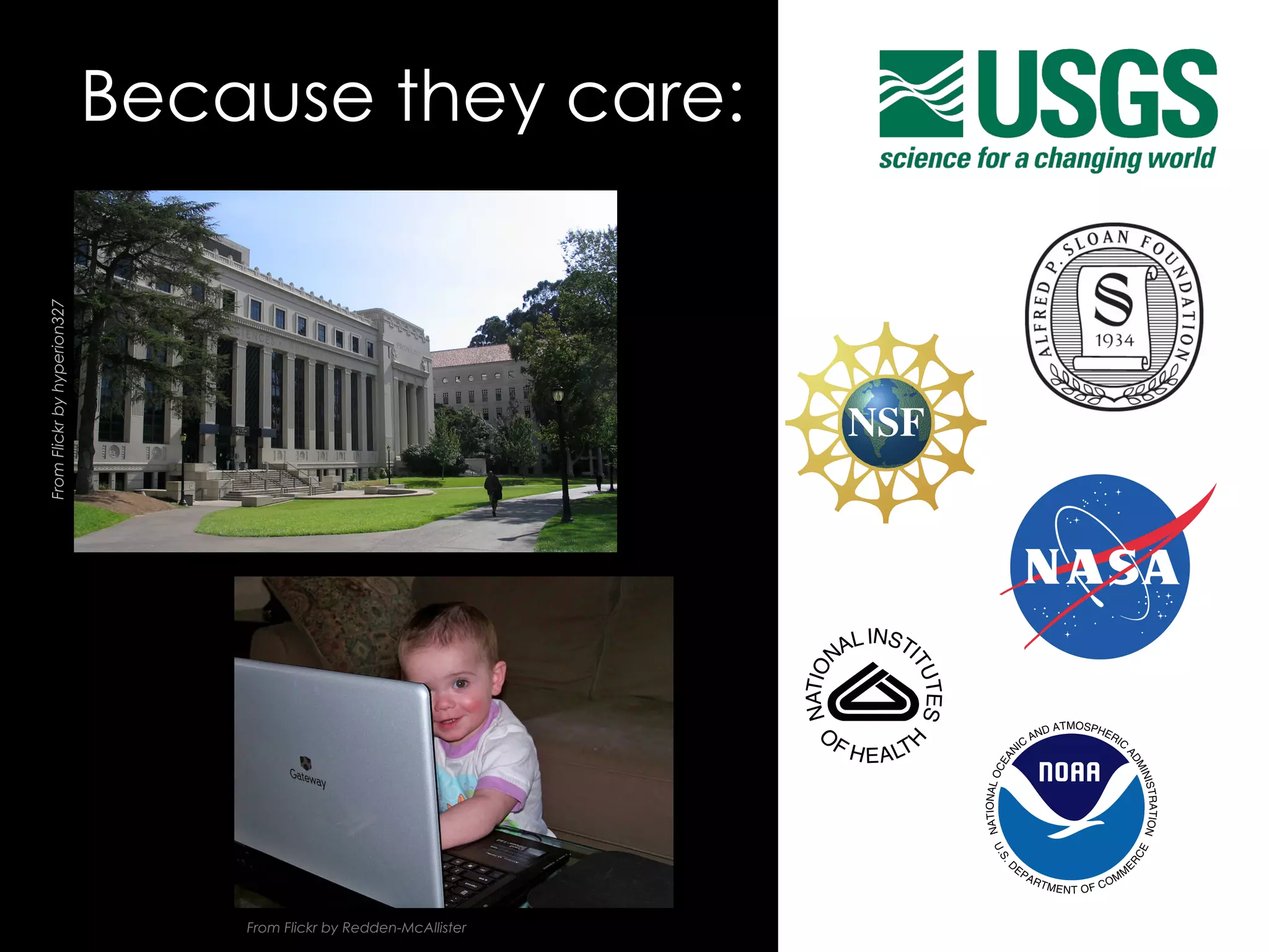 From Flickr by hyperion327

Because they care:

From Flickr by Redden-McAllister

 