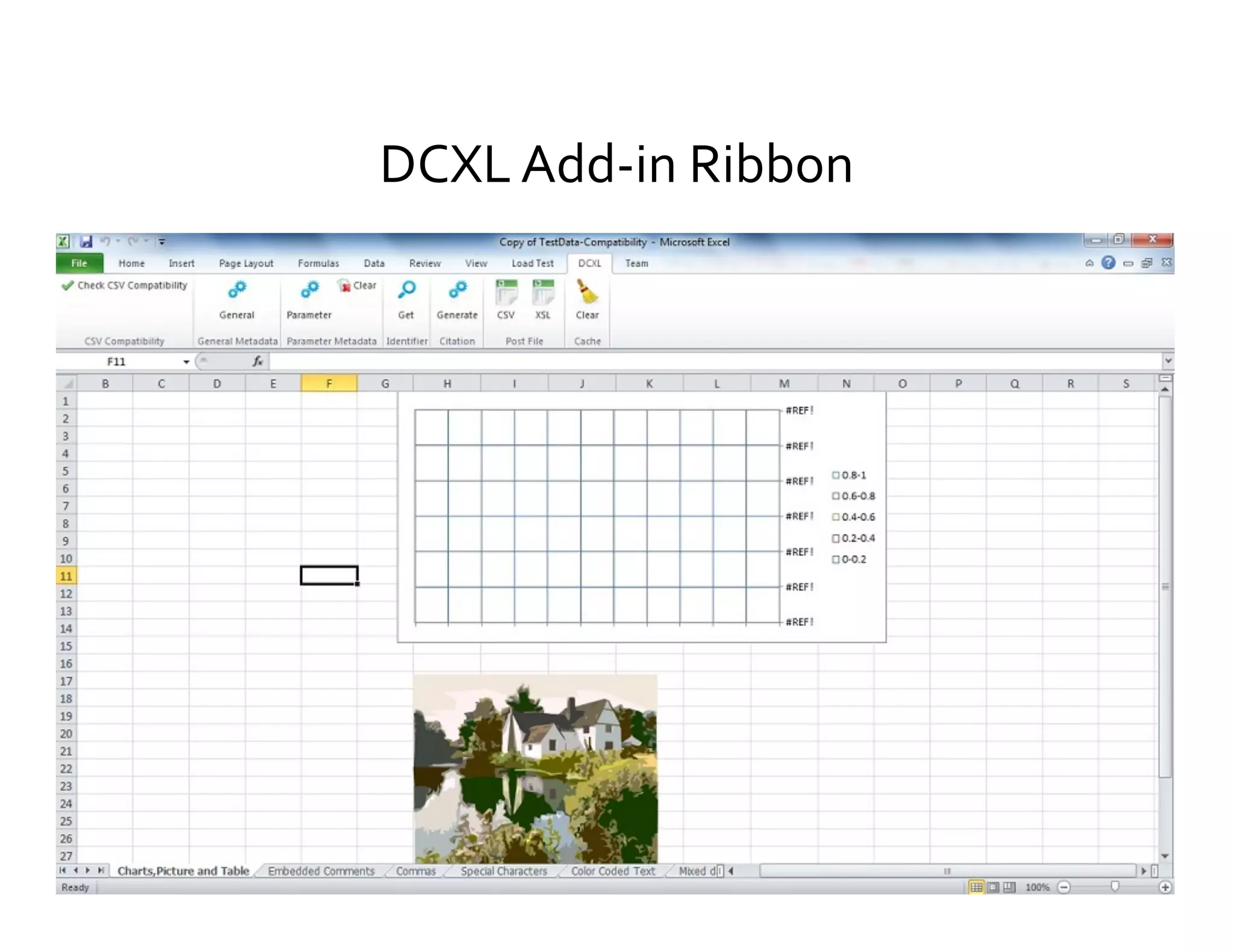 DCXL	
  Add-­‐in	
  Ribbon	
  
 