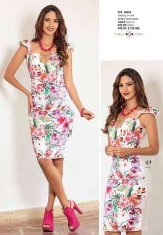 REF. 96894
Vestido en drill
stretch estampado
TALLA: s,m,l,xl
COLOR: Único
PRECIO: $ 159.900
31
 