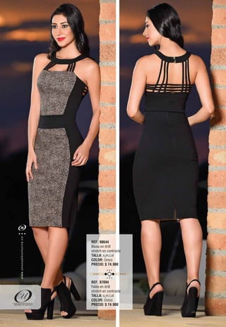 REF. 90644
Blusa en drill
stretch en contraste
TALLA: s,m,l,xl
COLOR: Único
PRECIO: $ 74.900
REF. 97094
Falda en drill
stretch en contraste
TALLA: s,m,l,xl
COLOR: Único
PRECIO: $ 74.900
36
oc.evisulcxelausunu.www
 