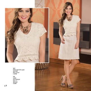 96471
Vestido en olán de lino y guipur
Talla: s,m,l,xl,xxl
$ 124,900
9104
Sandalia
Color: Animal print
Tacón: 7 ½
Talla: 36-40
$ 82,900
4
 