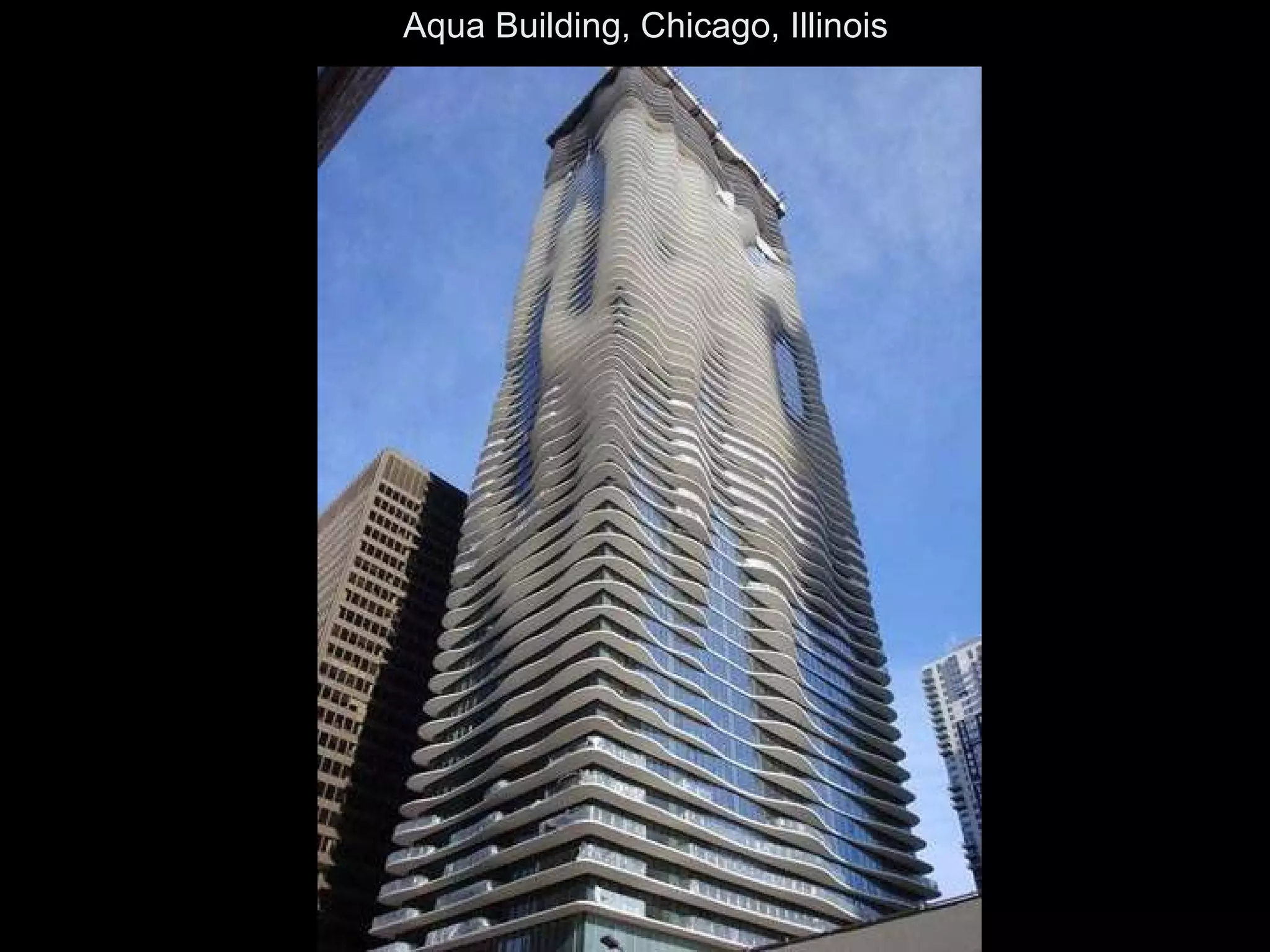 Aqua Building, Chicago, Illinois 