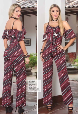 REF. 96862
Enterizo en
doble punto
TALLA: s,m,l,xl
COLOR: Único
PRECIO: $ 119.900
45
 