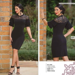 REF. 96786
Vestido en acetato
y mesh con cuerina
COLOR: Negro
TALLA: s,m,l,xl
PRECIO: $ 99.900
45
www.unusualexclusive.co
 
