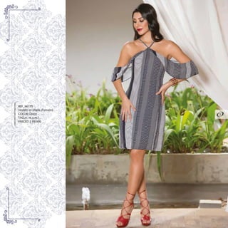 REF. 96770
Vestido en chalis (Forrado)
COLOR: Único
TALLA: xs,s,m,l
PRECIO: $ 89.900
5
 