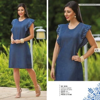 REF. 96785
Vestido en algodón
decorado con perlas
COLOR: Azul
TALLA: s,m,l,xl
PRECIO: $ 114.900
77
www.unusualexclusive.co
 