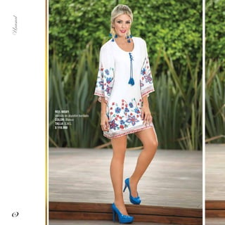 REF. 96581
Vestido en algodón bordado
COLOR: Blanco
TALLA: S,M,L
$ 119.900
6
 