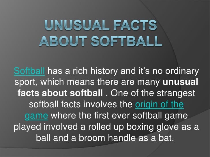 Unusual facts