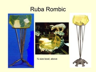 Ruba Rombic




  ¾ size bowl, above
 