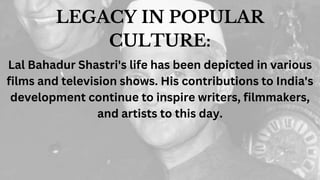Unveiling the Legacy of Lal Bahadur Shastri A Tribute to His Life and ...