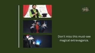 Unveiling the Mysteries A Must-See Magic Show in Honolulu, HI | PPT