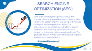 What is Search Engine Optimization (SEO) And It's Tools | PPTX