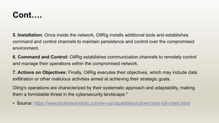 UNVEILING THE THREAT ACTOR FOR CYBERSECURITY ASSIGNMENT.pptx