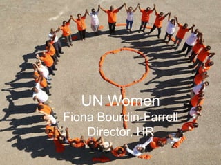UN Women
Fiona Bourdin-Farrell
Director, HR
 