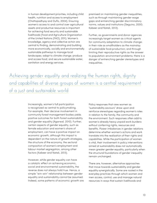 WORLD SURVEY ON THE ROLE OF WOMEN IN DEVELOPMENT 2014 GENDER EQUALITY ...