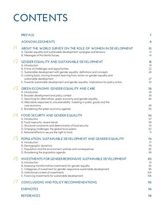 WORLD SURVEY ON THE ROLE OF WOMEN IN DEVELOPMENT 2014 GENDER EQUALITY ...