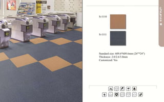 S-1110
Standard size: 609.6*609.6mm (24″*24″)
Thickness: 2.0/2.6/3.0mm
Customized: Yes
S-1111
 