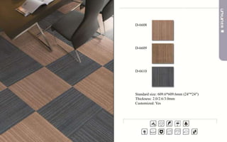 D-6608
Standard size: 609.6*609.6mm (24″*24″)
Thickness: 2.0/2.6/3.0mm
Customized: Yes
D-6609
D-6610
 