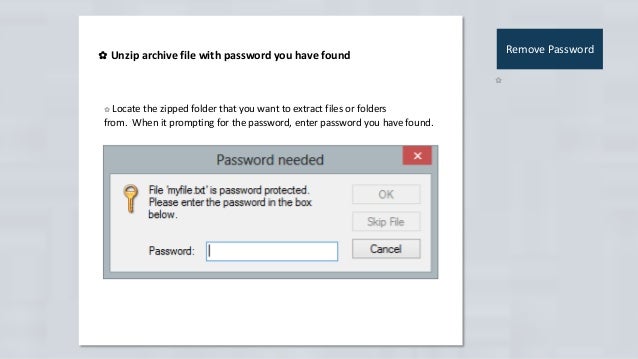 how to open password protected zip files how to open password protected zip files
