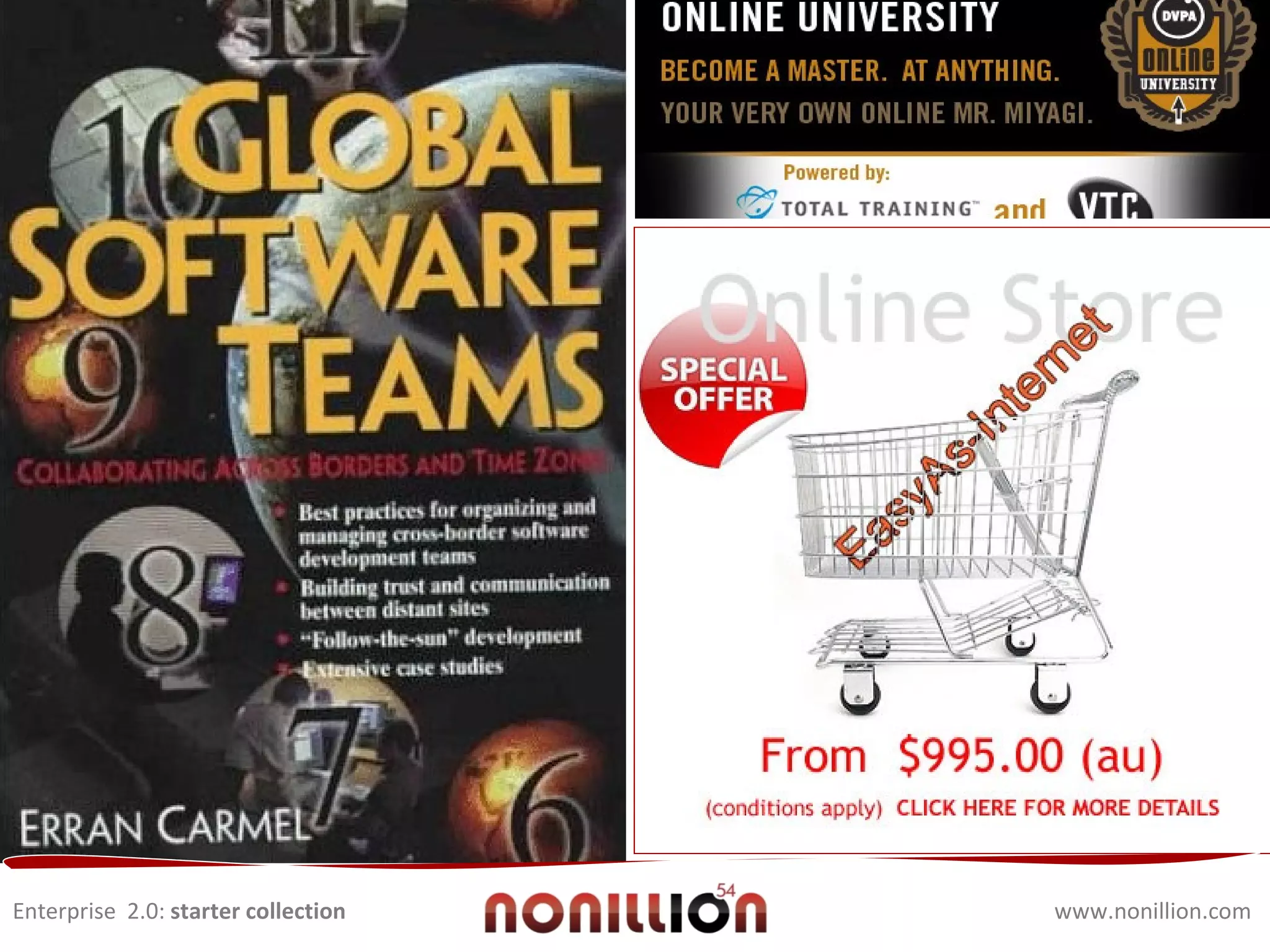 Enterprise  2.0:  starter collection www.nonillion.com 