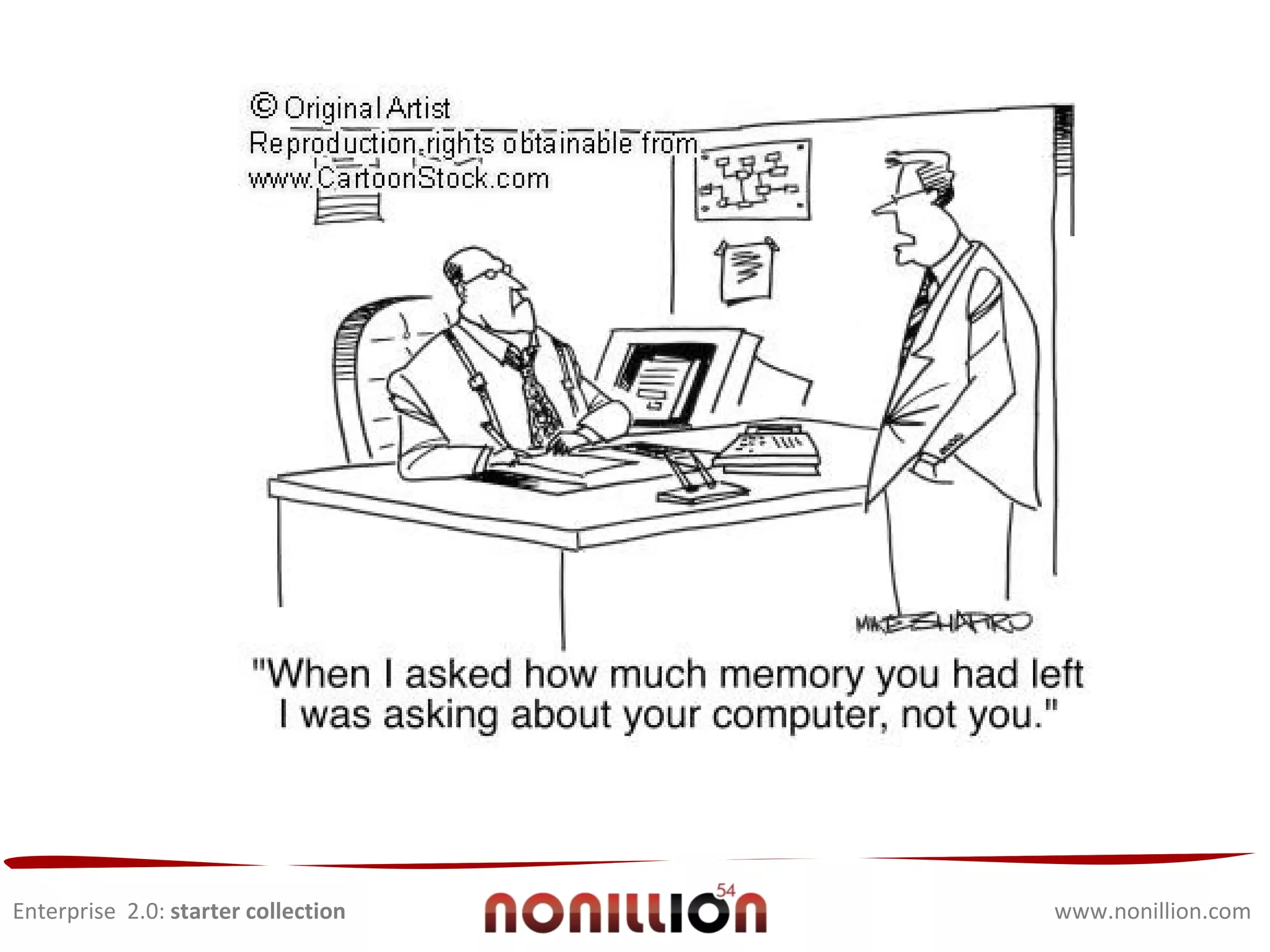 Enterprise  2.0:  starter collection www.nonillion.com 