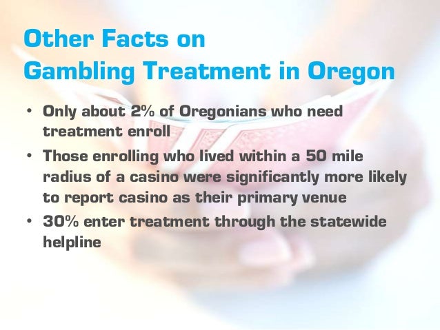 Gambling addiction help oregon