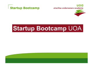 Startup Bootcamp UOA 
 