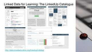 Linked Data for Learning: The LinkedUp Catalogue
http://data.linkededucation.org/linkedup/catalog/
 