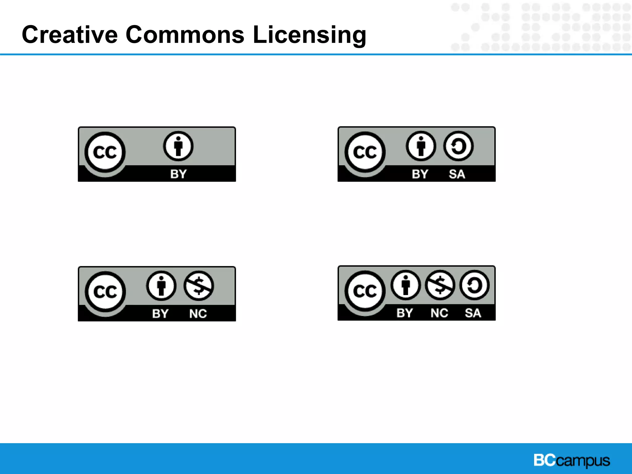 Creative Commons Licensing
 