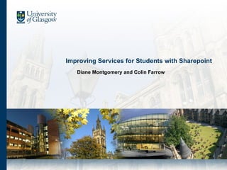 Improving Services for Students with Sharepoint ,[object Object]