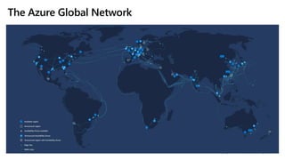 © Copyright Microsoft Corporation. All rights reserved.
The Azure Global Network
 